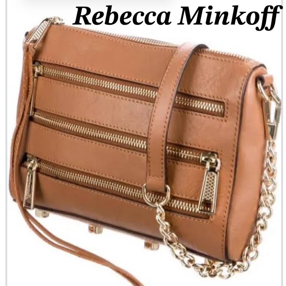 EXCELLENT Condition LEATHER NEW Rebecca Minkoff Crossbody bag